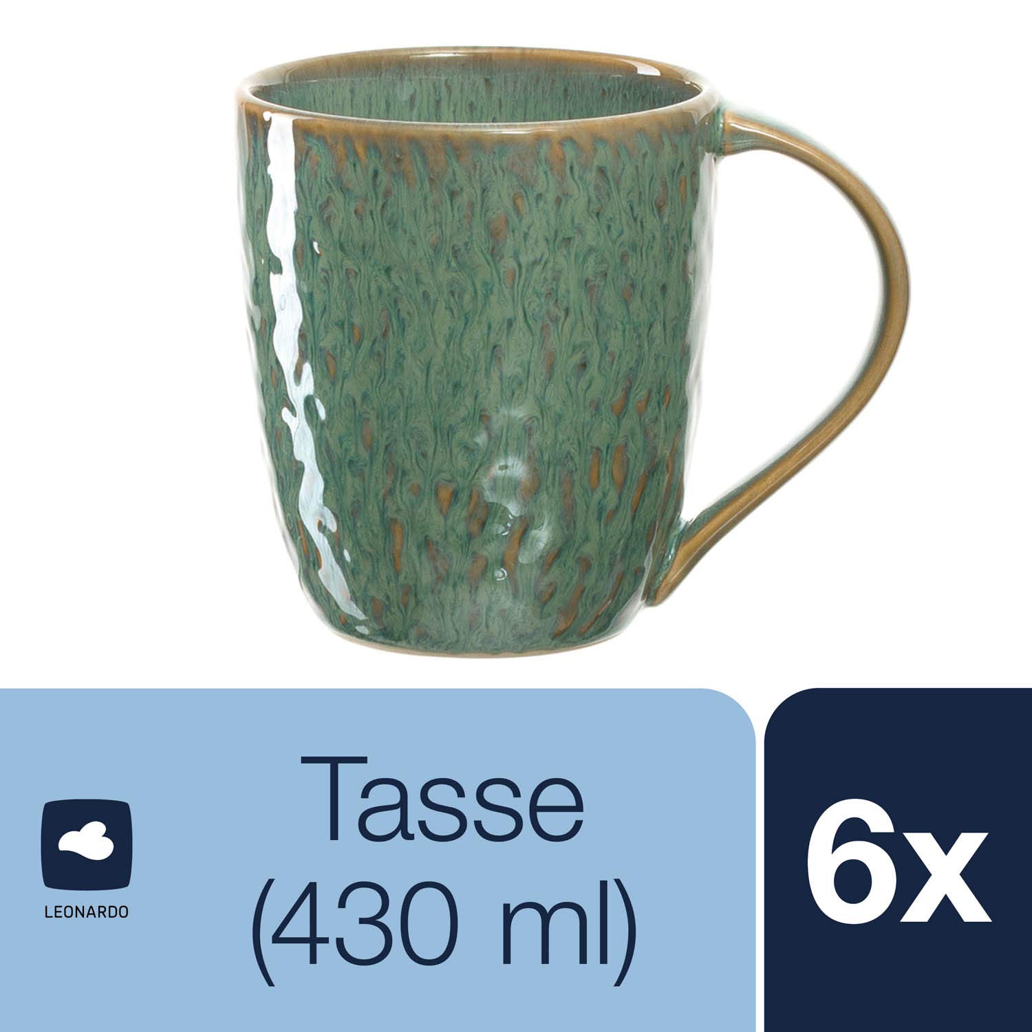 LEONARDO 018543 MATERA - Tazza in ceramica