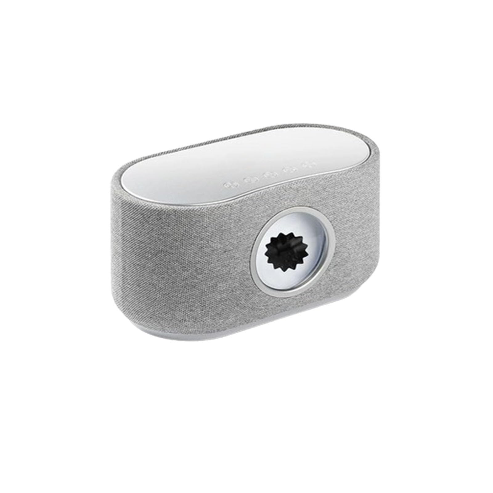 Altavoces de Fluido magnético, Altavoces funcionales visuales Inteligentes, Altavoces Bluetooth multifuncionales para el hogar, adecuados para el hogar y la Oficina (Silver)