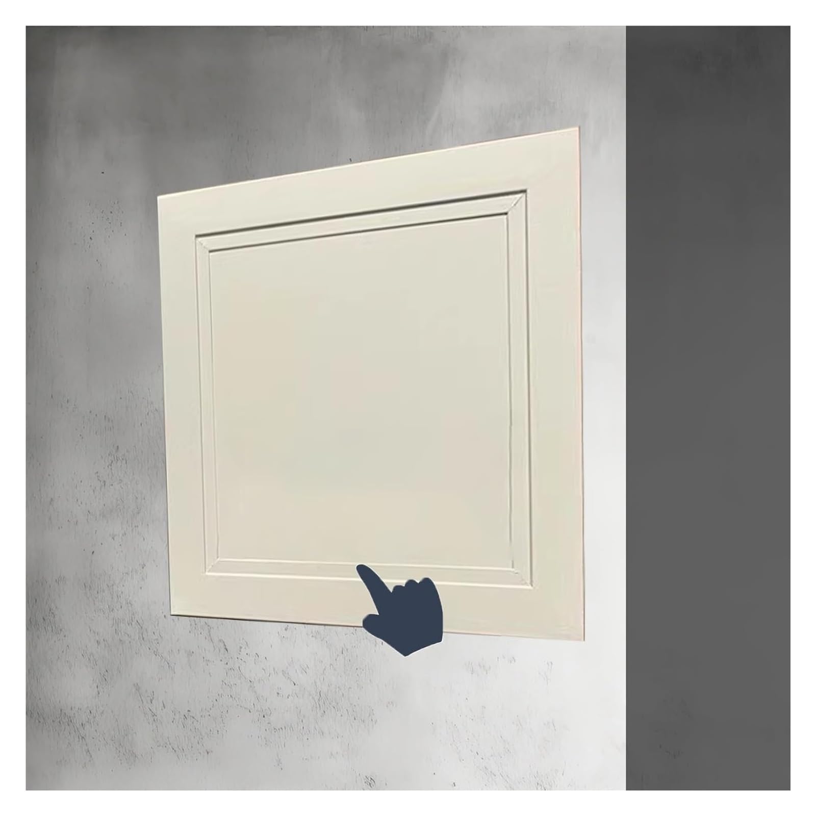 Qhknuyoax Beige Inspection Hatch Revision Door, Aluminum Push Button Access Panel For Drywall Multicolor Multiple Sizes(,15X15cm/6X6in)
