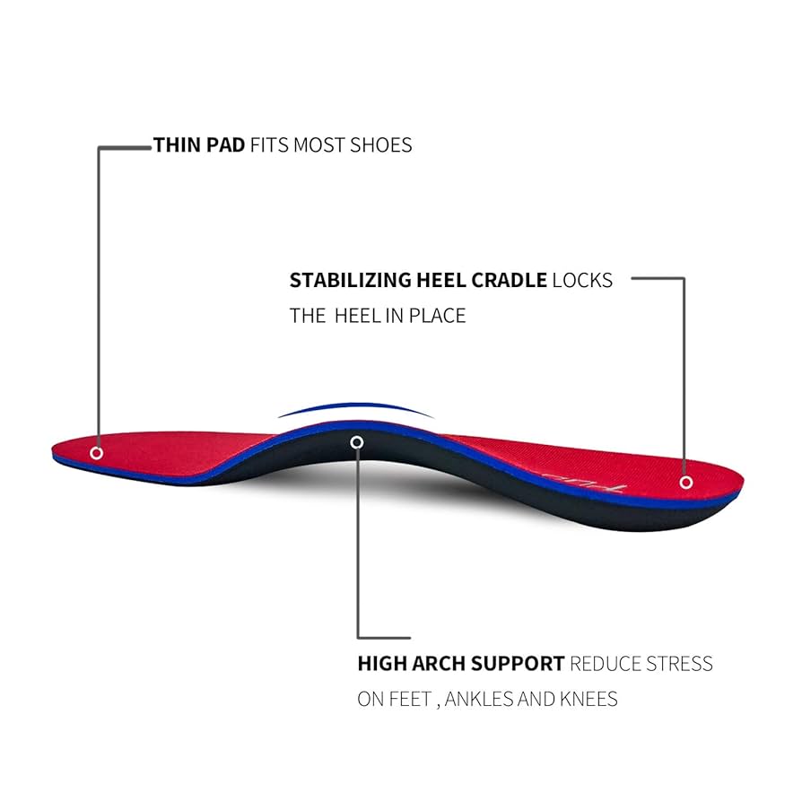 PCSsole Orthotic Arch Support Shoe Inserts Insoles For Flat Feet,Feet Pain,Plantar Fasciitis,Insoles For Men And Women PCSsole Orthotic Arch Support Shoe Inserts Insoles For Flat Feet,Feet Pain,Plantar Fasciitis,Insoles For Men And Women