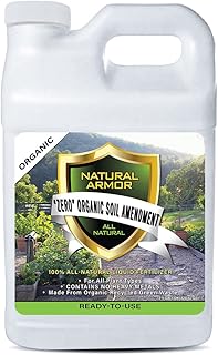 “Zero” Organic Fertilizer – NO Nitrogen, Potassium or Phosphate 100% All-Natural/Organic Liquid Fertilizer from Recycled Green Waste, Ready to Use (2.5 Gallon) Covers 2,500 Sq. Ft.