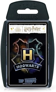 Top Trumps Harry Potter Heroes of Hogwarts Specials Card Game, play with Harry, Ron, Hermione, Dumbledore, McGonagall, Snape and Slughorn, educational gifts and Toys for Boys and Girls Aged 6 plus
