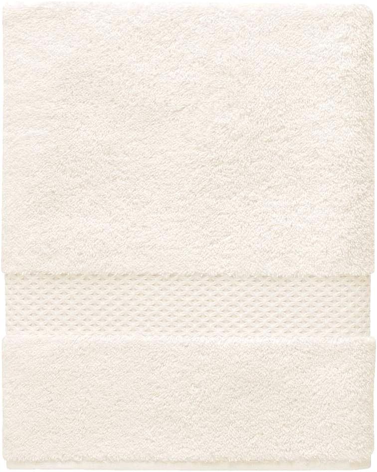 Yves Delorme Etoile Fjord Towels - Extra Plush and Soft Luxury Bath Linens - 100% Natural and Organic - High Absorbency Turkish Towel