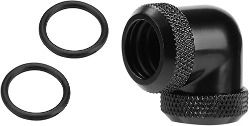 Miniatura 7 de Adaptador extensor G14 macho a hembra, tubo G14 PETG de 0.630 in OD de 90 grados de enfriamiento de ajuste de compresión doble, mejora el ajuste del