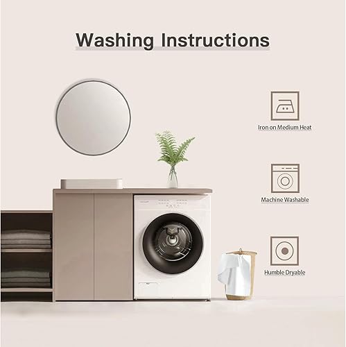 Miniatura 7 de BALCONY & FALCON Camino de mesa con borlas, lavable a máquina, bufandas decorativas de lujo para el hogar, para comedor, fiesta, banquetes, boda,