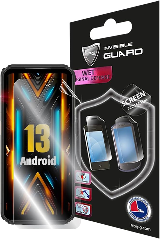 for Ulefone Armor 21 Rugged Smartphone SCREEN Protector Hydrogel Invisible Touch Screen Sensitive Ultra HD Clear Film Anti Scratch Skin Guard - Smooth/Self-Healing/Bubble -Free Screen for 21