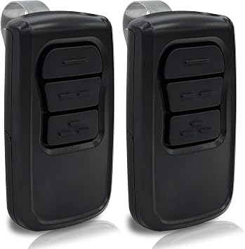 GM3T-R 3-Button Garage Door Openers Remote, Replacement for Genie Remote, Works with Genie Most Garage Door Openers Since 1995, Replacement for GM3T-BX/G3T-R/G3T-A/AT95/ACSRS, 2Pack,