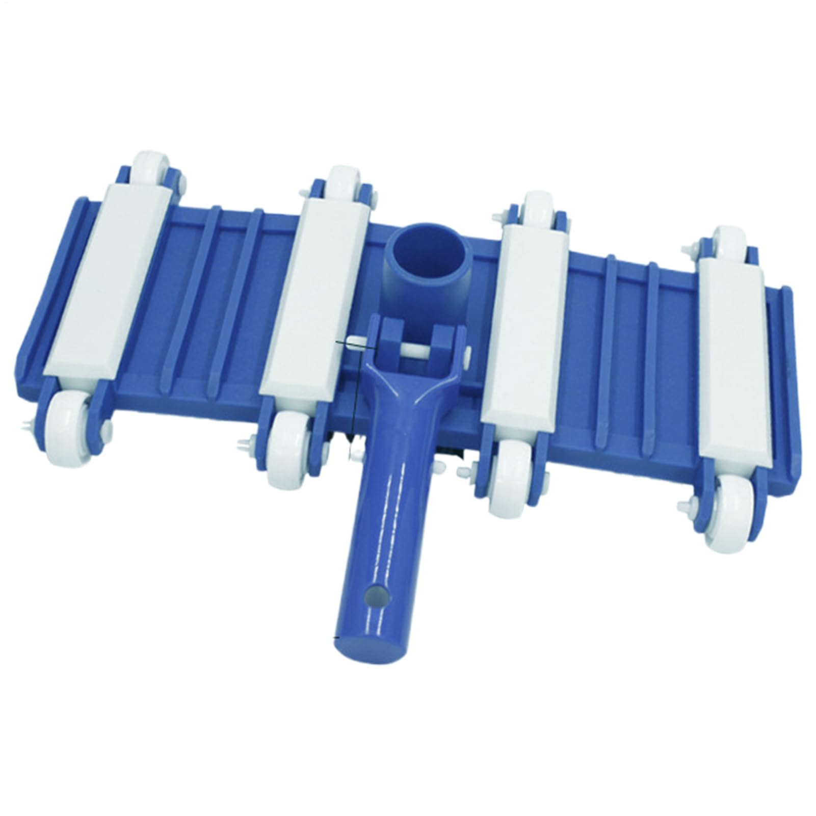 Cabezal de vacío, herramienta de mantenimiento de aguas termales, función de limpieza flexible, detalle de material ABS resistente, cabezal de vacío con ruedas, accesorio de piscina para limpieza del