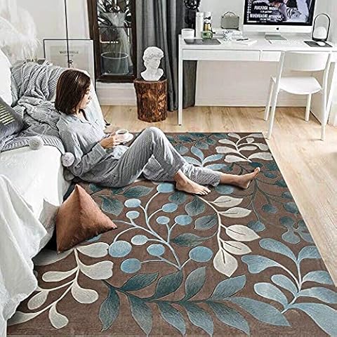 Rug-QJDDUP Alfombra Moderna Azul Degradado Cover