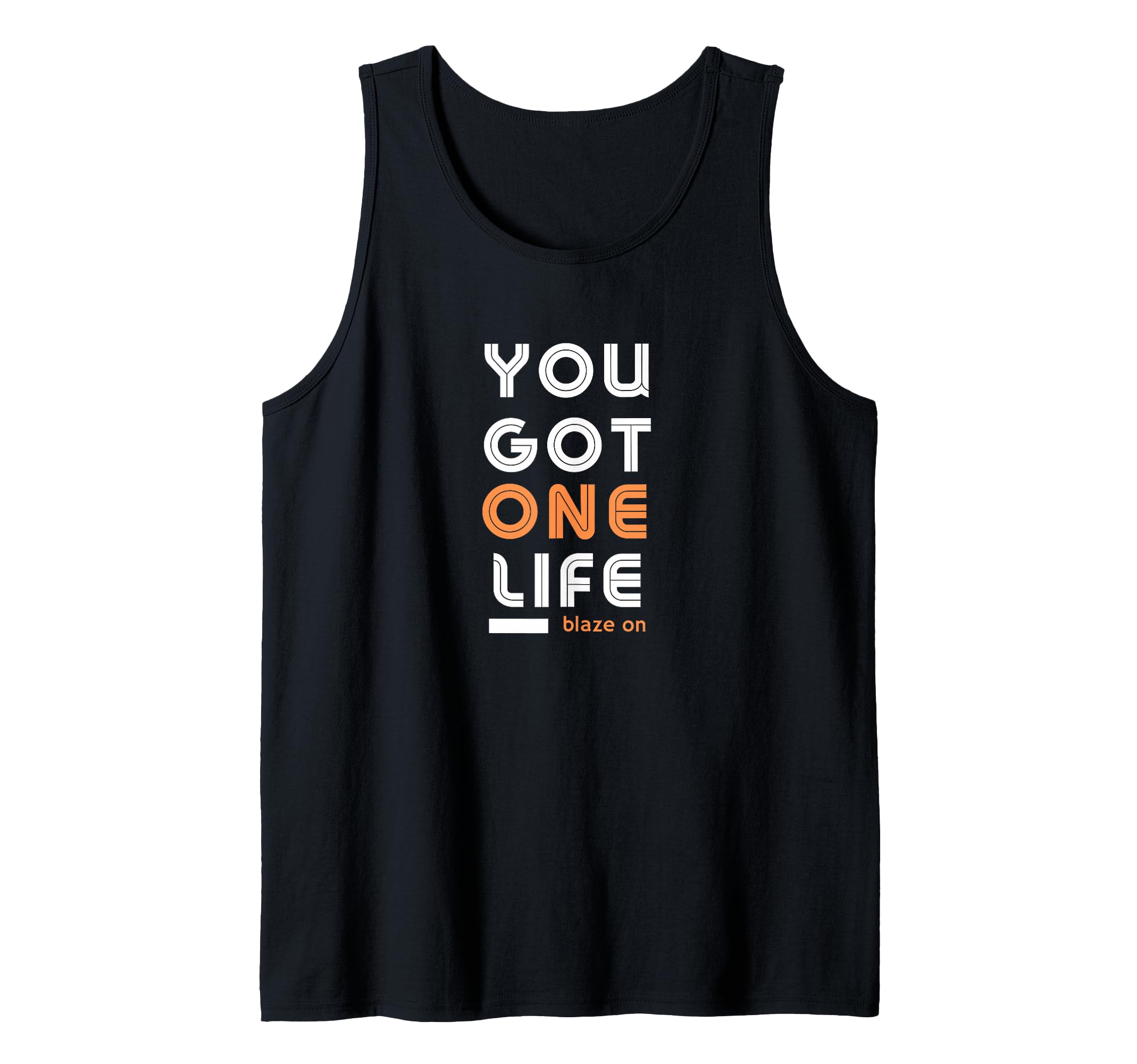 Retro Phish You Got One Life (blaze on) Tank Top