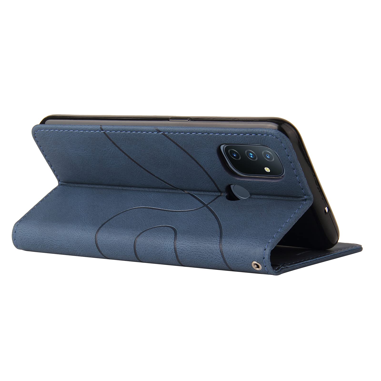 per Oneplus Nord N100 5G Custodia, Flip PU Pelle goffrata