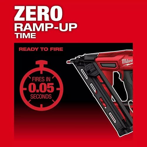 For Milwaukee 2839-20 M18 FUEL Ergonomic Cordless 15 Gauge Finish Nailer - Bare Tool - Thumbnail 5