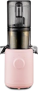 ヒューロム コールドプレスジューサー H310A スロージューサー 酵素 ワイド投入口 ワンタッチ搾汁 スリム 軽量 コンパクト 高搾汁率 簡単洗浄 10年長期保証付