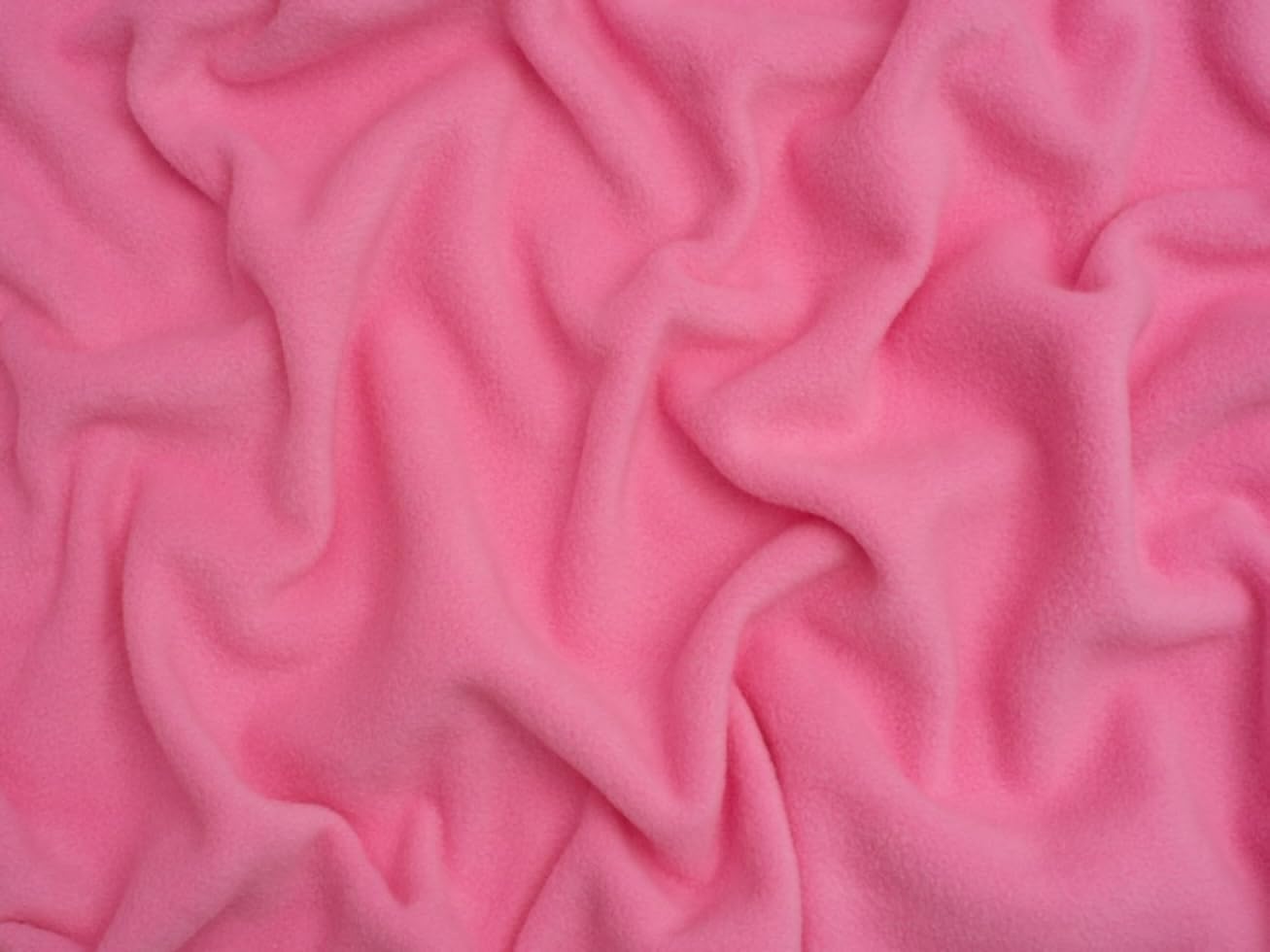 Minerva Core Range Polar Fleece Fabric Pink - Mediumweight & Suitable for Dressmaking, Crafts & Toy Making - Approx Width: 150cm / 60" - Sold per metre