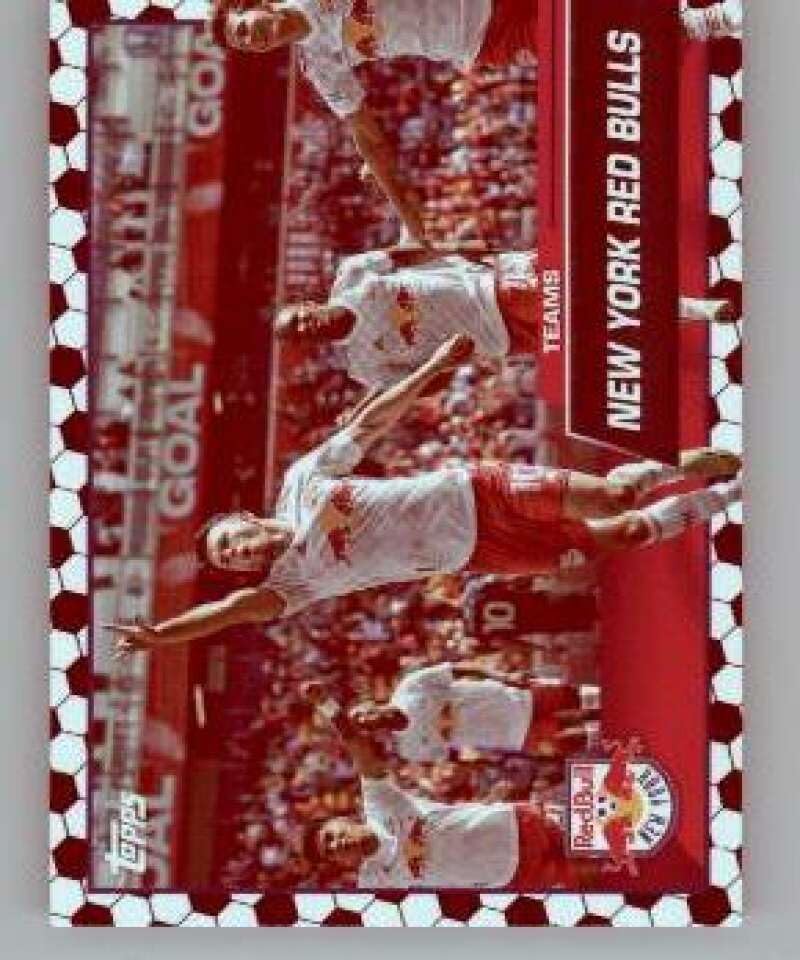 2023 Topps MLS Soccer Tile #22 Red Bulls Team Card Red Bulls Soccer Trading Card disponible en Yaxa Venezuela