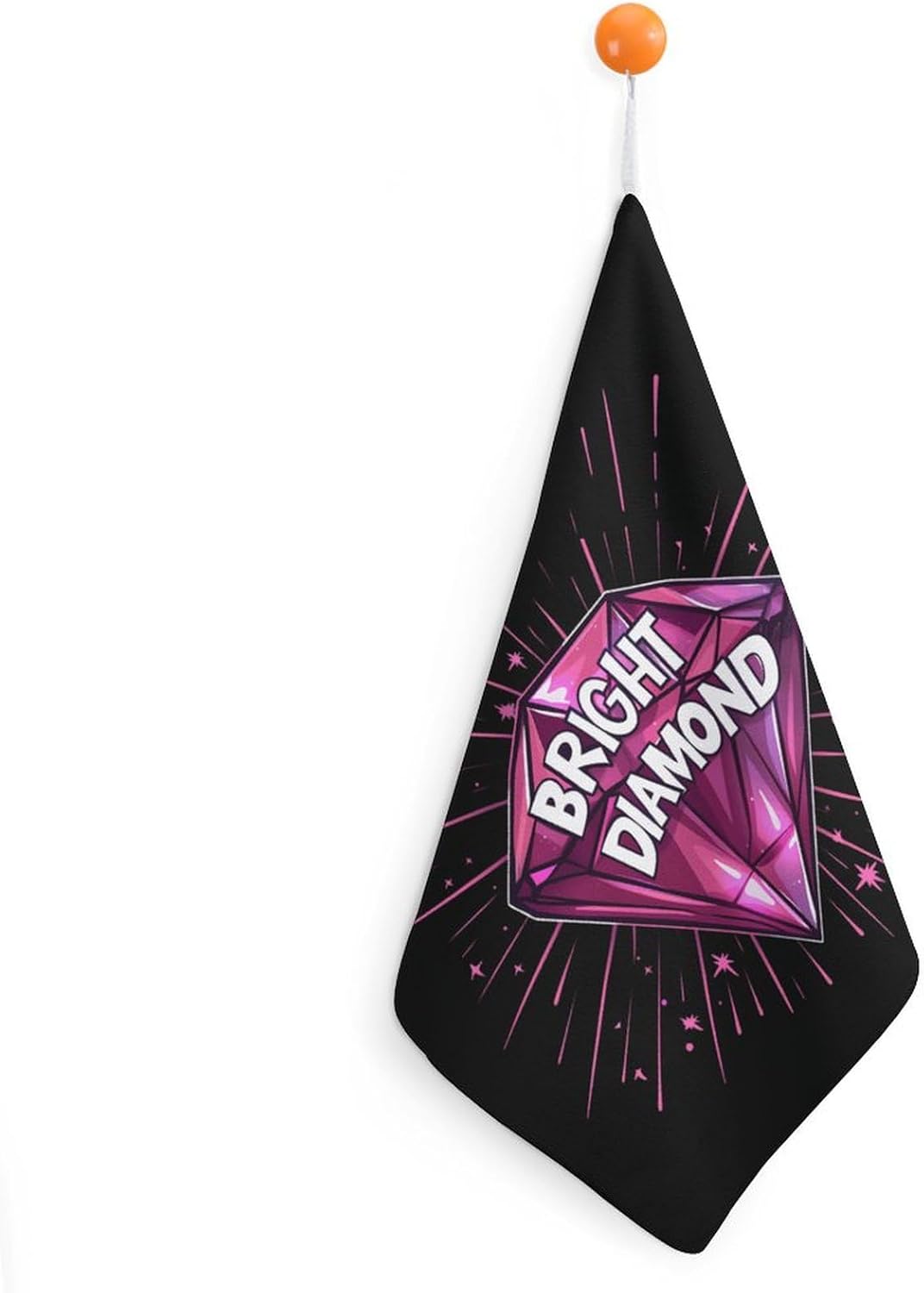 Shine Bright Like A Diamond Hand Towels Soft Bathroom Hand Towels Wash Face Cloth for Gym Yoga Bathroom Decor 1PCS