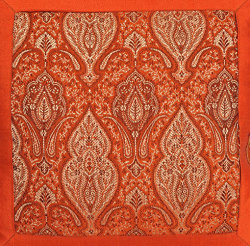 Image of Lalhaveli Home Decorative Party Decor Best Choice for Home Decor Purpose, Decorate Your Bedroom & Living Room. You Can Gift As Well.Single Cushion Cover 18 x 18 inch (Orange)