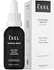 The Ceel Aha Bha Activated Charcoal Containing Skin Defect Reducing Niacinamide Effective Black Serum 30 Ml