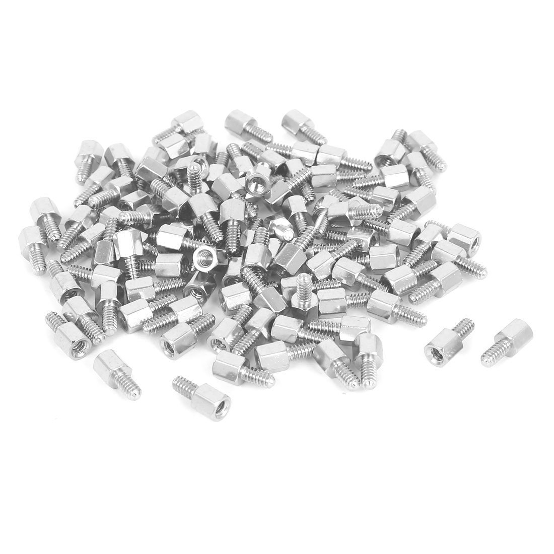3NH® M3x5mm+6mm PCB Board Male to Female Brass Hexagonal Standoff Spacer 100pcs-image-12