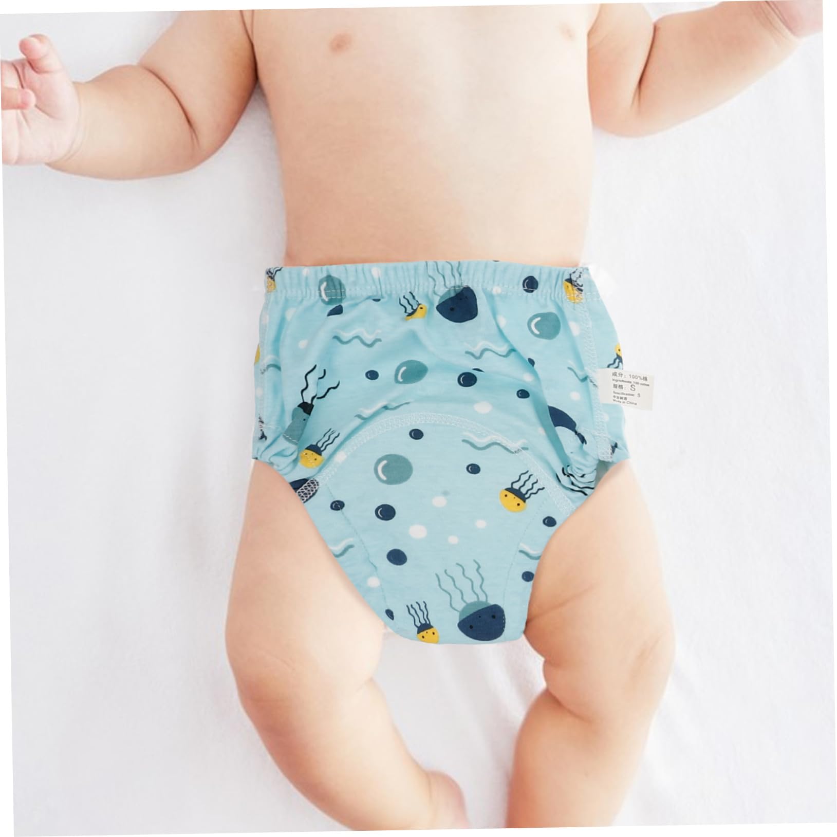 ERINGOGO 1 Jeu Culottes Dapprentissage Garçon Fille Lavables Coton Pantalons Réutilisables Fuites Pour Et Soutien Pratique Pour Propreté Et Entraînement Pot 6 Pièces