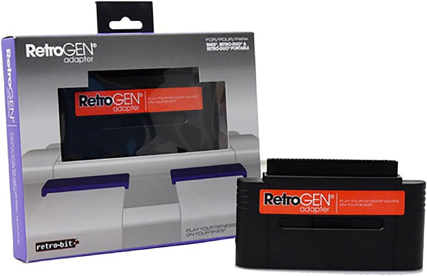 Retro-Bit RetroGEN Adapter Genesis to SNES Cartridge Adapter