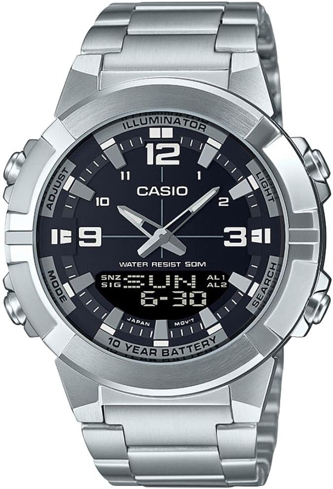 Stainless Steel Band Analog Digital