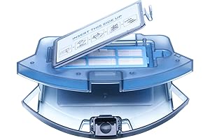 2nd GEN Robot Vacuum Cleaner Replacement Dustbin Kits Set for Coredy R750