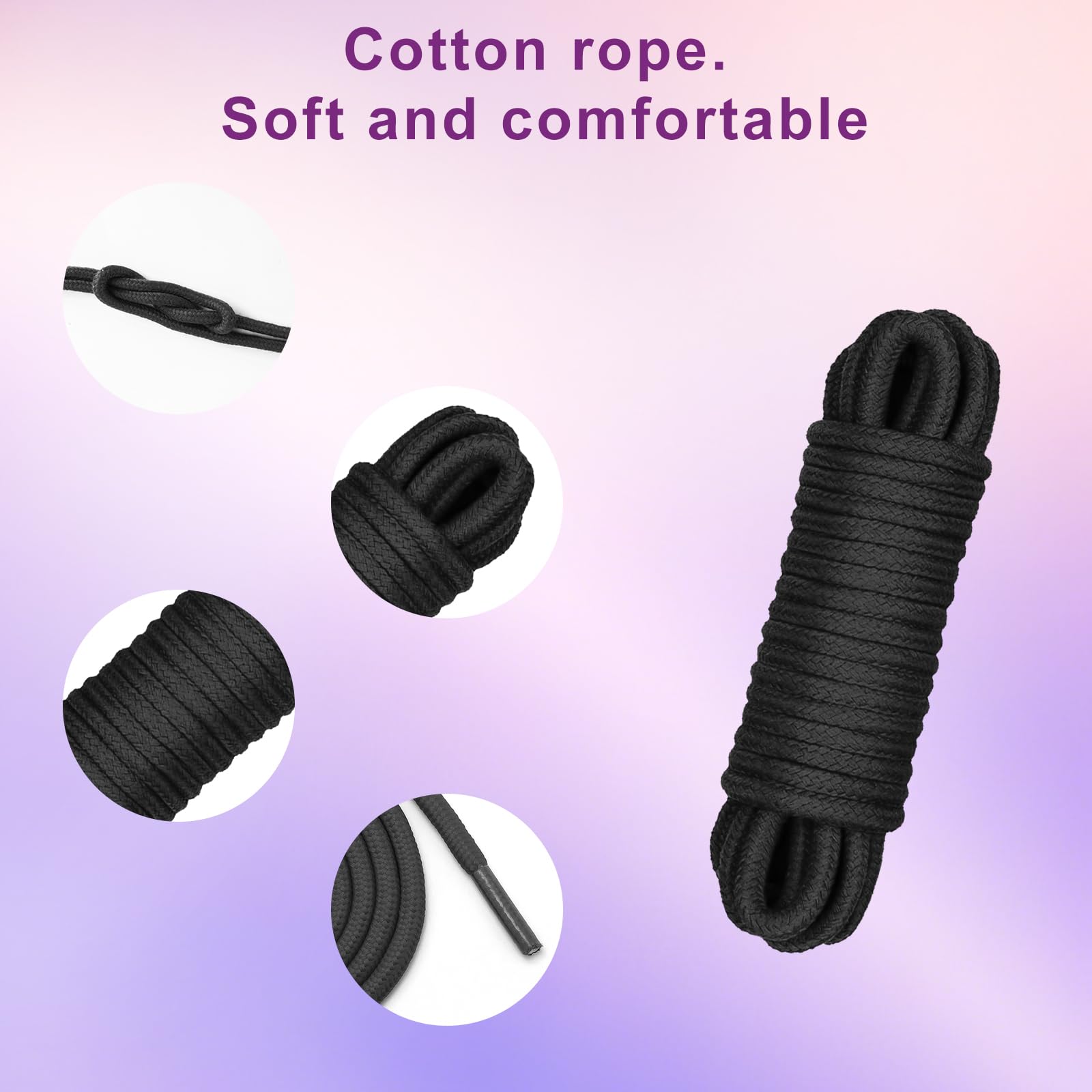 SM kit de bondage Oziral 34 pièces BDSM ensemble de bondage de lit sex toyspour pour couple ensemble bdsms set accessoires femme pour débutants avec ensemble de plug anal pour couples sex Noir