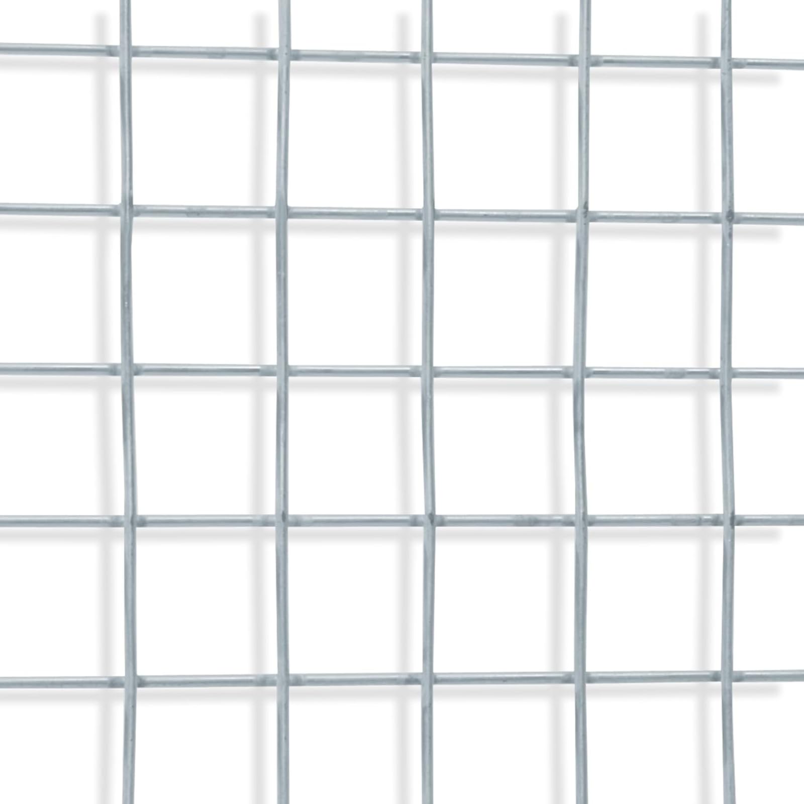 Floordirekt Volierendraht Drahtgitter feinmaschig 100cm hoch x 10m lang Hochbeet 4-Eck Drahtgeflecht, Nagergitter, Vogeldraht, Volierengitter, Gitterdraht, Drahtzaun verzinkt Maschen-Weite 13x13mm