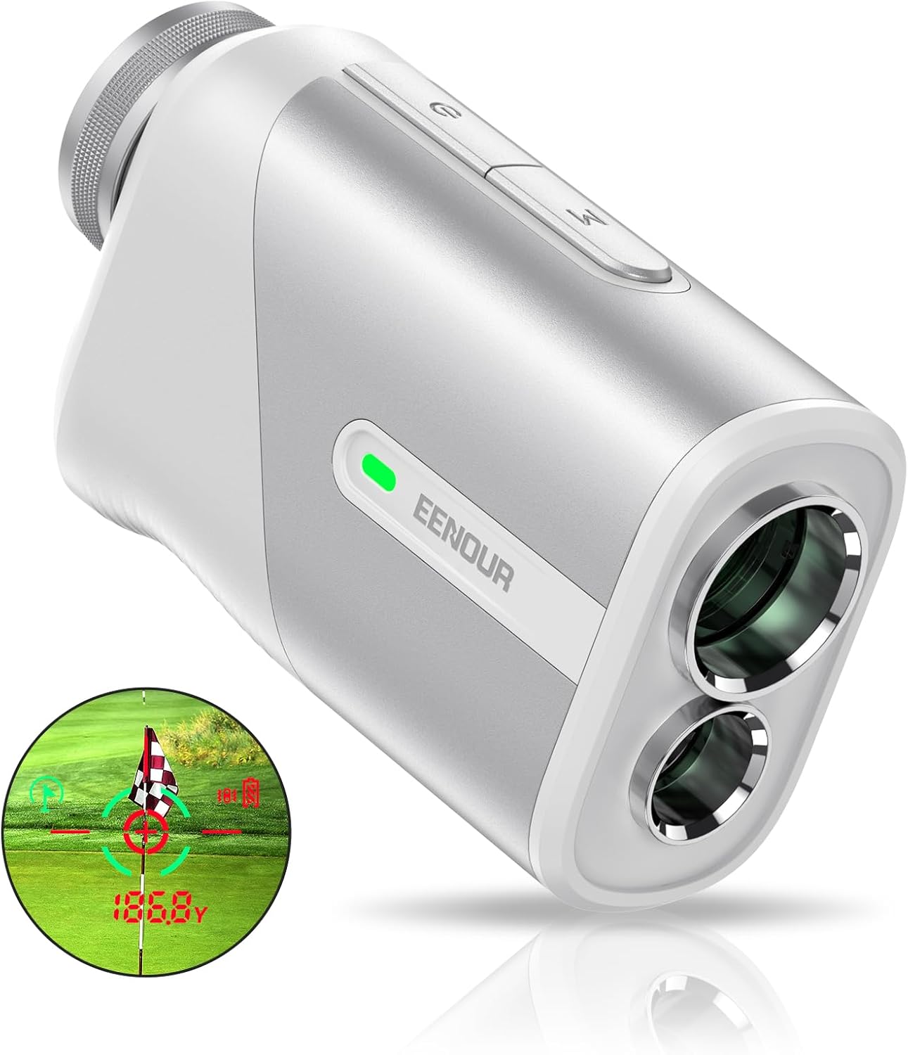 EENOUR Golf Rangefinder Mini with Red/Green Display