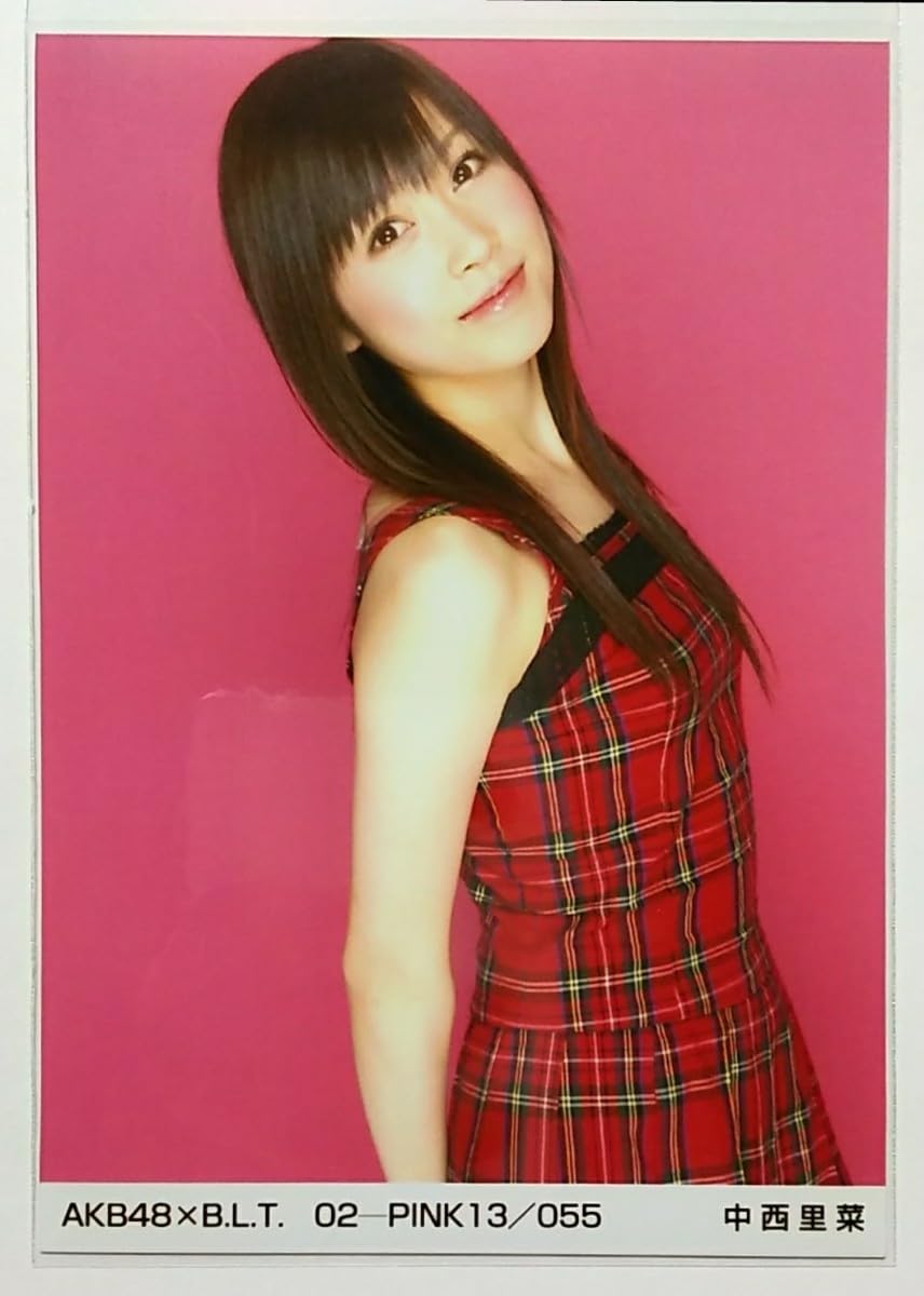 AKB48 中西里菜 BLT 2008 08 BLACK 生写真 コンプ Amazon.co.jp: AKB48×B.L.T. 02ーPINK13／055 中西里菜/やまぐちりこ