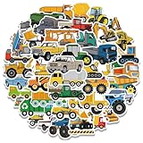 乗り物 ステッカー 乗り物防水シール 50枚セット可愛い 萌え 防水 DIY 日記 荷物 スケートボード スノーボード 自転車 車 ギター バックパックバンパー スーツケース キーボード ゲーム機 ウォーターボトル