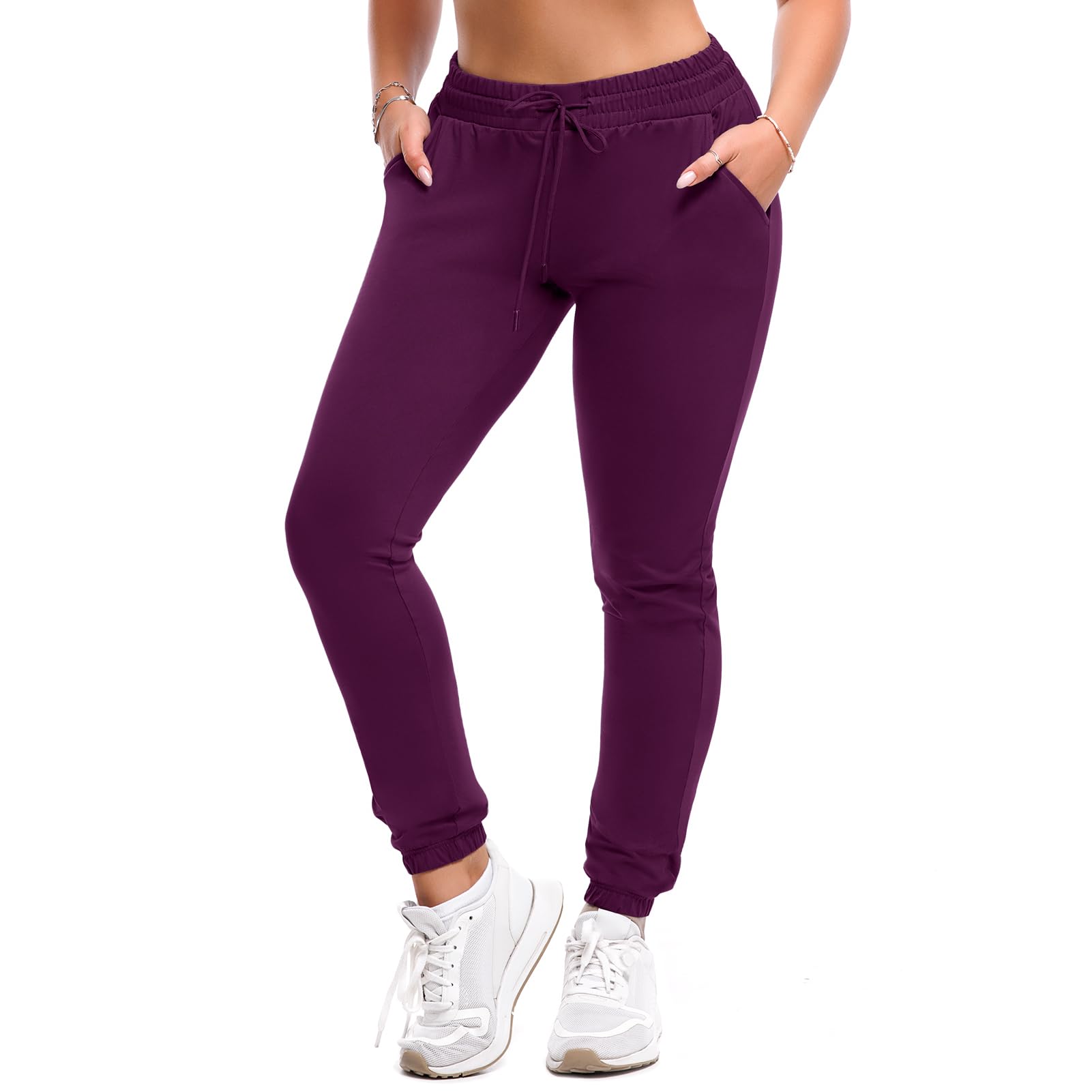 Joggers for Women with Pockets Drawstring Sweatpants