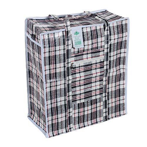 Bambinex 110005BK Paquet De 12 Sac de Shopping Polypropylène Noir 40 x 20 x 45 cm Moyen Acheteur Cover