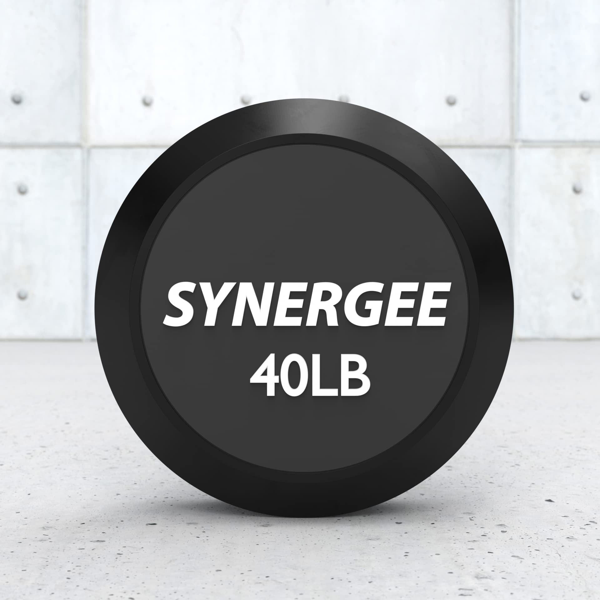 Amazon | Synergee 固定式40ポンドバーベル - あらかじめ加重