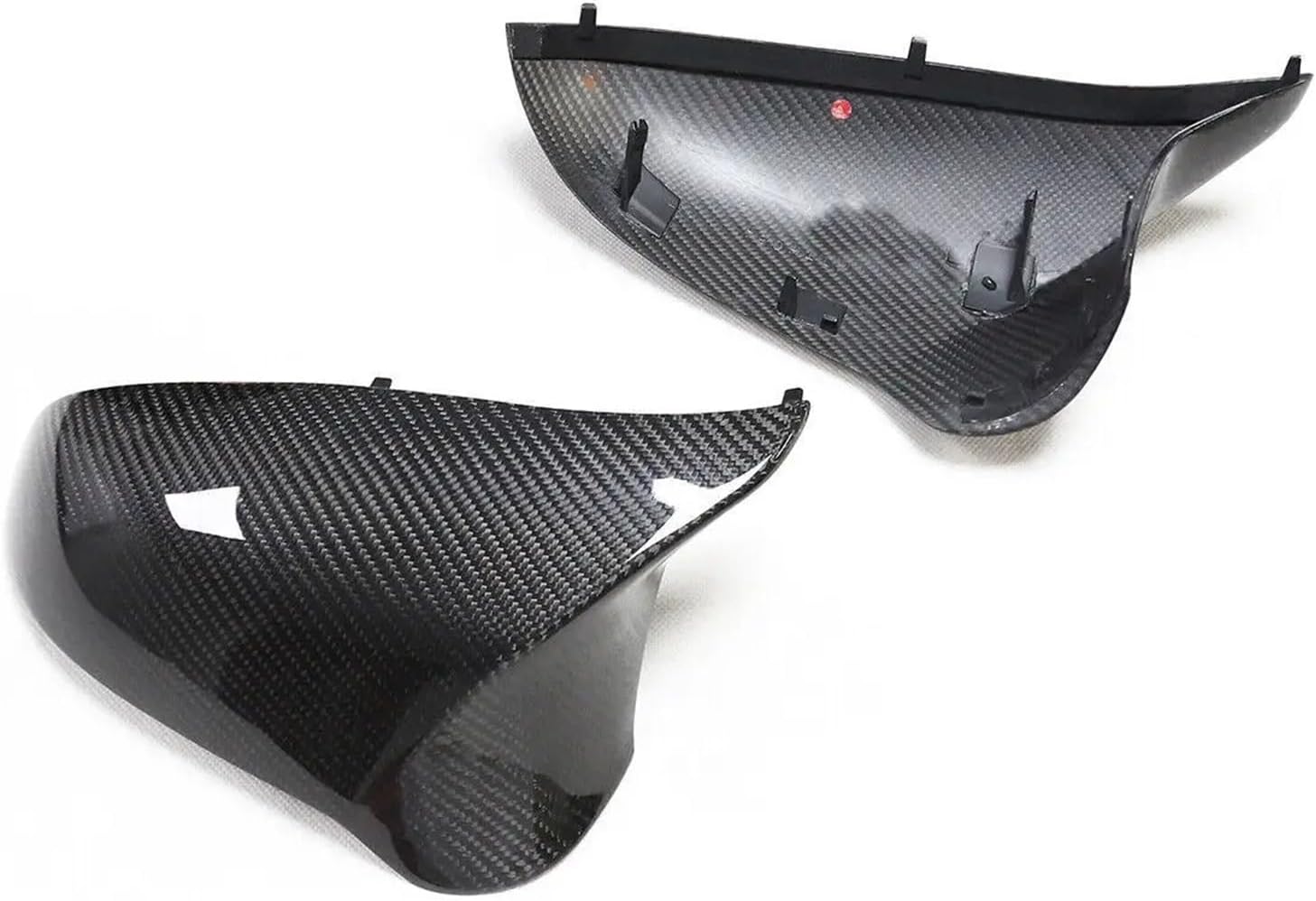 ドライカーボンファイバーミラーカバーキャップ交換スタイル BMW F80 F82 M3 M4 2014-2020 と互換性あり