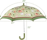 Vista 58 de Stephen Joseph, Paraguas para niños pequeños con cierre sin pellizcos y diseño colorido