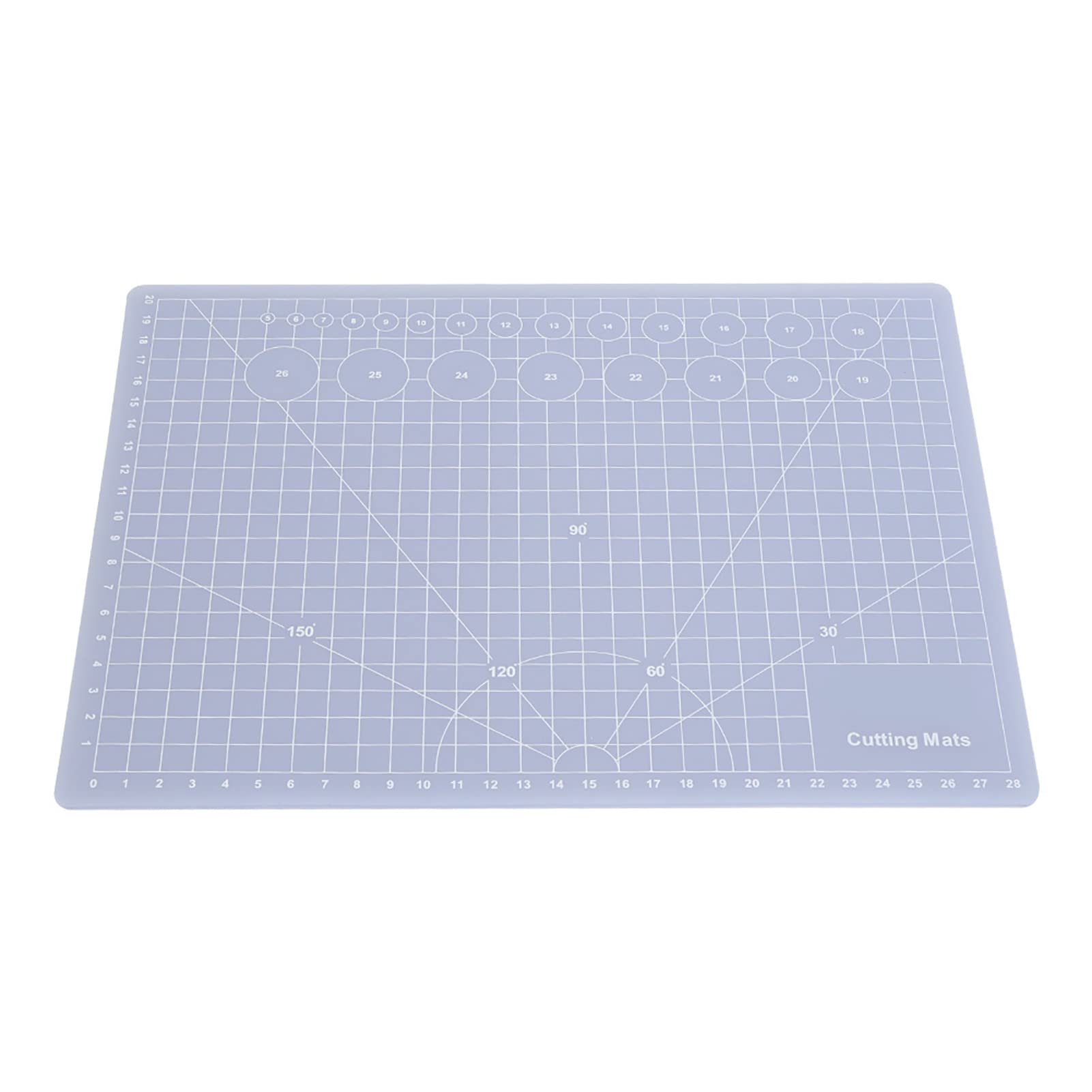 Translucent Cutting Pad Nonslip Craft Board Selfrecovery, No Reflection, Protect Desktop with Cutting Mat for Home Office (A4-translucent cutting board)