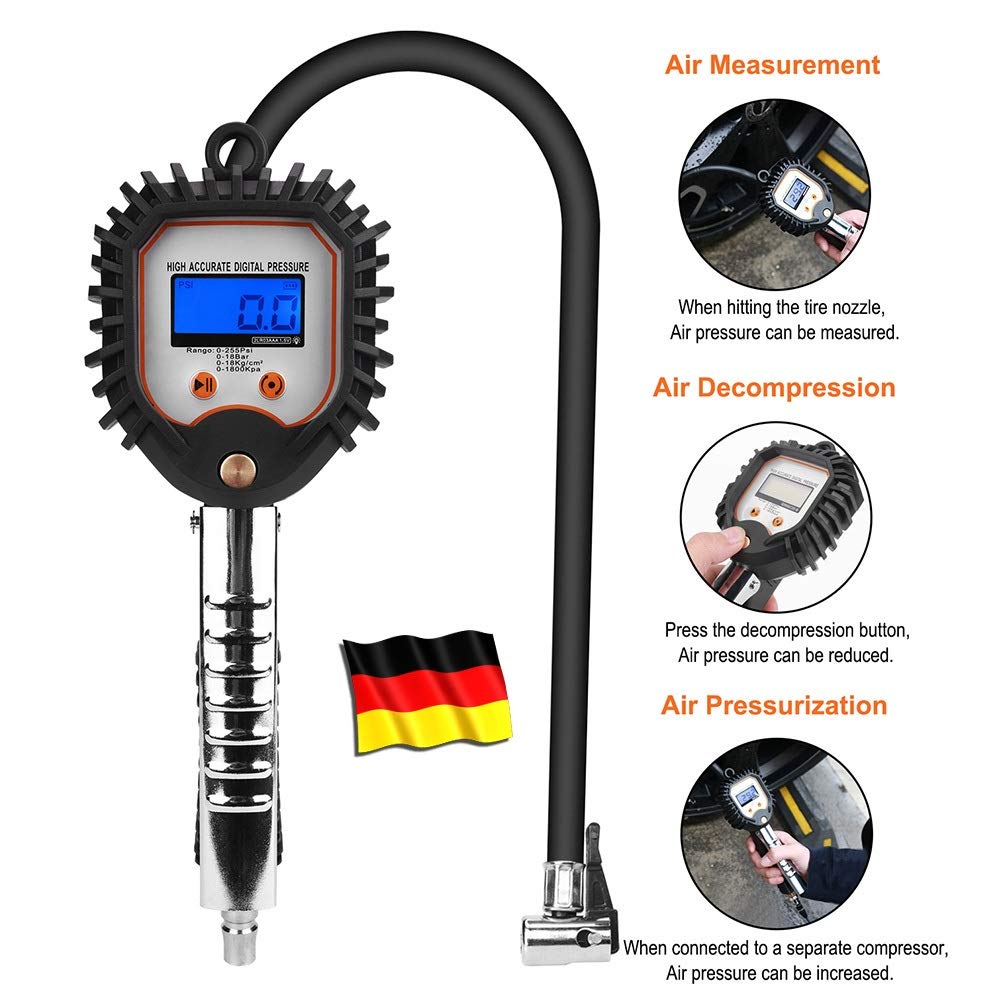 Tpms Manometro per pneumatici Auto Digital per camion auto Moto SUV Pneumatici Pneumatici Sensore di pressione Strumento di riparazione Pneumatici Pneumatici Sistema di monitoraggio della pressione Pr
