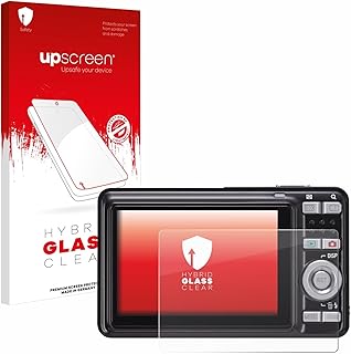 upscreen Screen Protector Film compatible with Casio Exilim EX-Z29-9H Glass Protection, Extreme Scratch Resistant