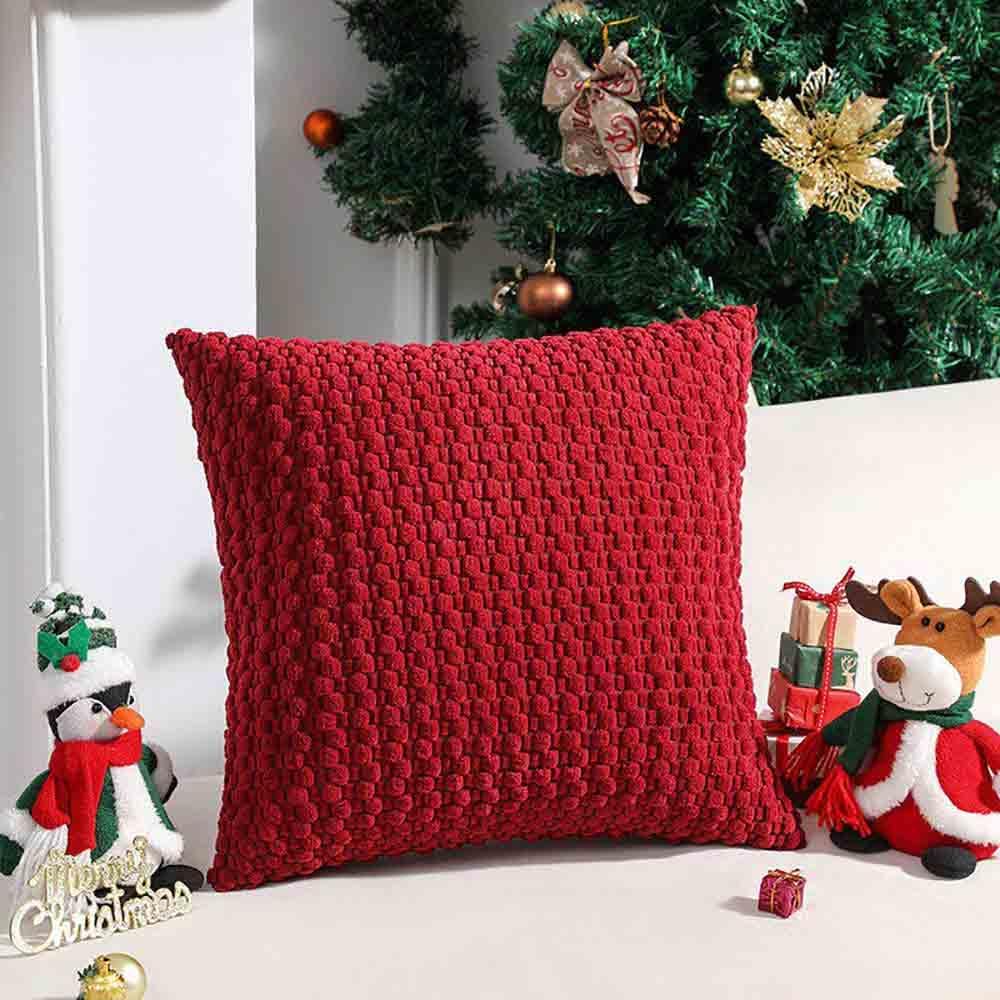 Decorative Throw Pillow Covers Cushion Cases, Soft Velvet Modern Double-Sided Designs, Mix and Match for Boho Farmhouse Fall Home Decor (Camel Pro,18x18 inch)
