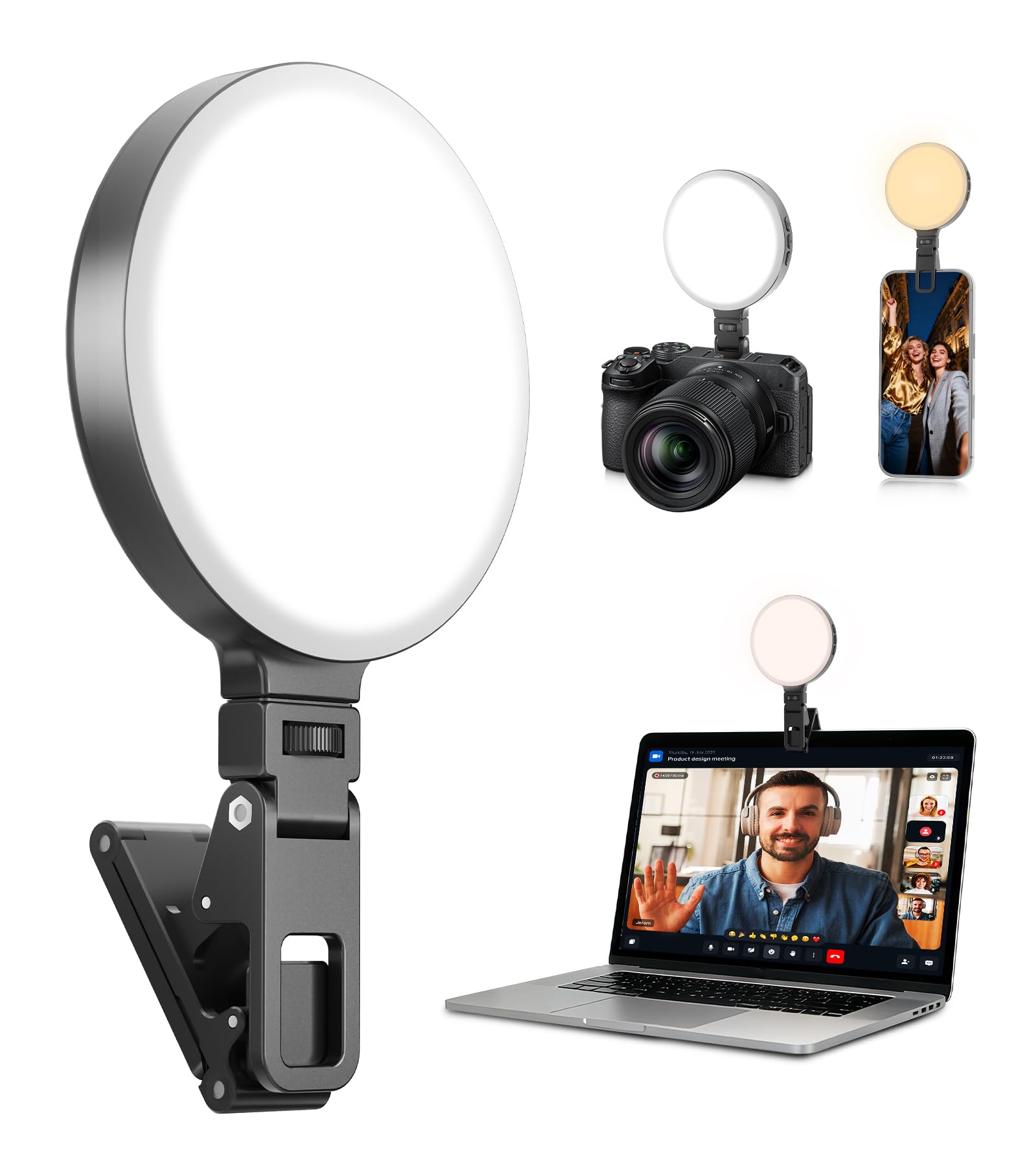 Locker.Ink | Capture the Perfect Selfie: 16 Portable Lights You Need This Winter TONEOF 40-LED Selfie Light