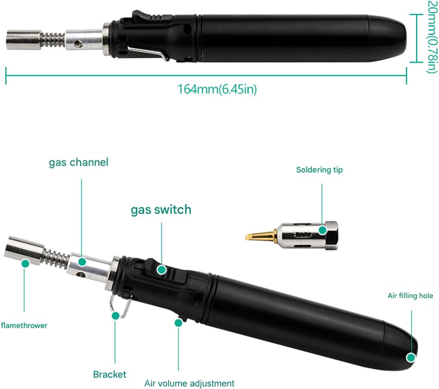 Efficient Pen Styles Soldering Iron Heats in 15Seconds Multipurpose Solder Pen for Quick Use on Electronics Craft Welding Gear