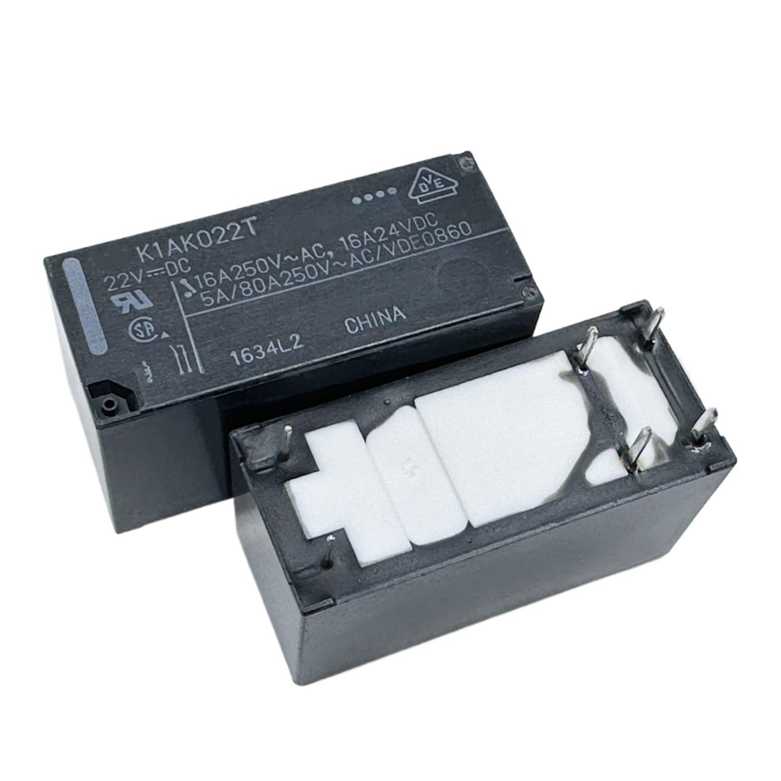 Yzwrwrmktb One Color 1Pc K1ak022t 22Vdc Relay 6Pins