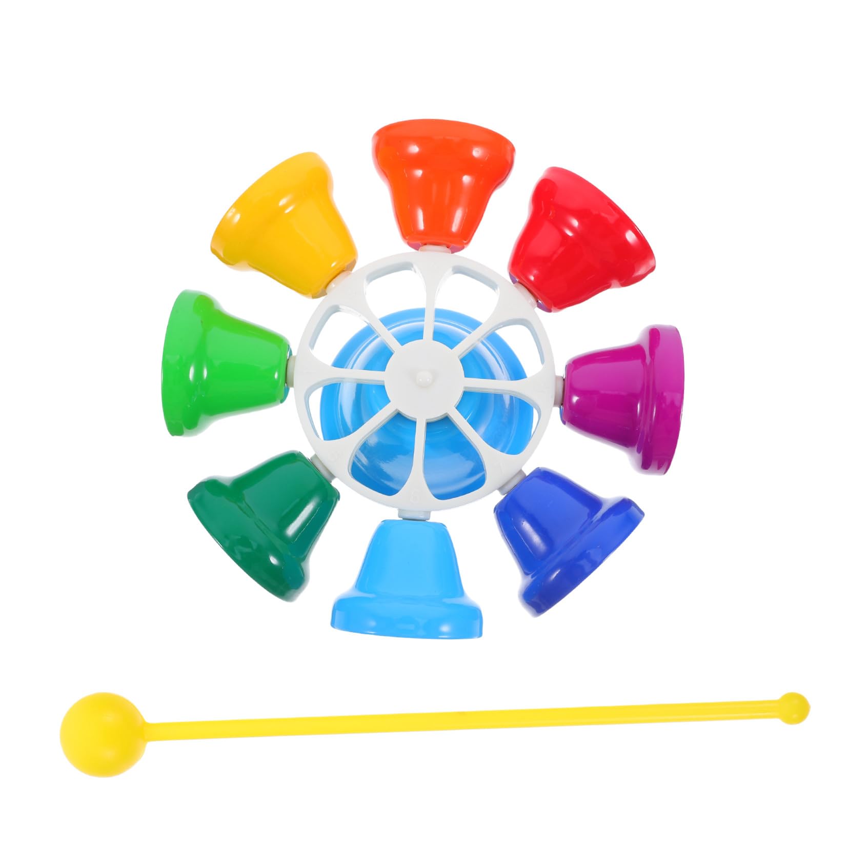 Instrument percussion et solide SHINEOFI cloche main musicale durable - 8