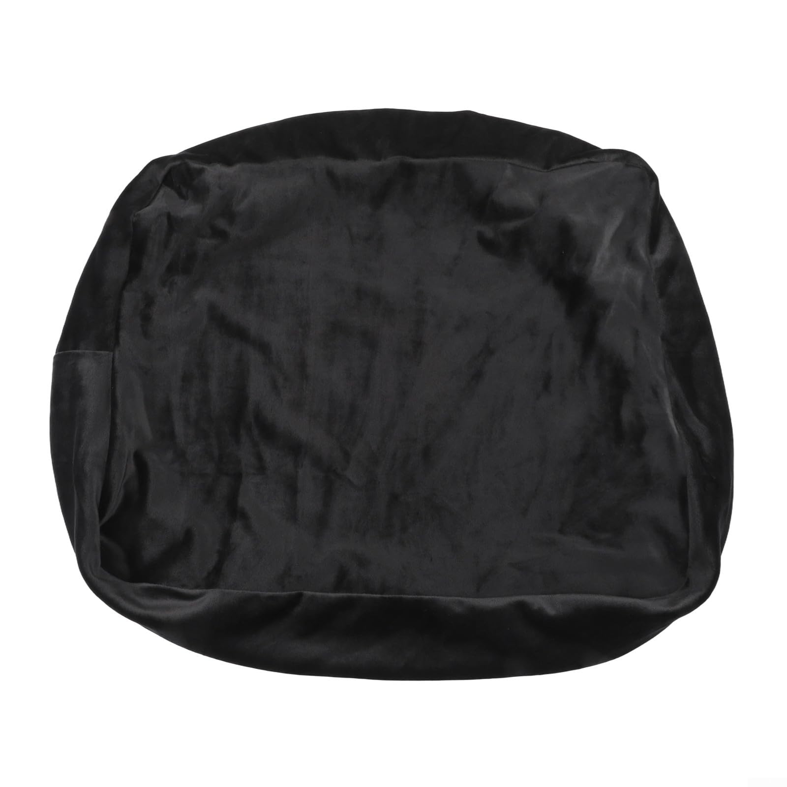 Housse de protection sur mesure pour tourne-disque AT-LP120XUSB, étui de protection en vinyle élasthanne en peluche courte, bouclier anti-poussière noir