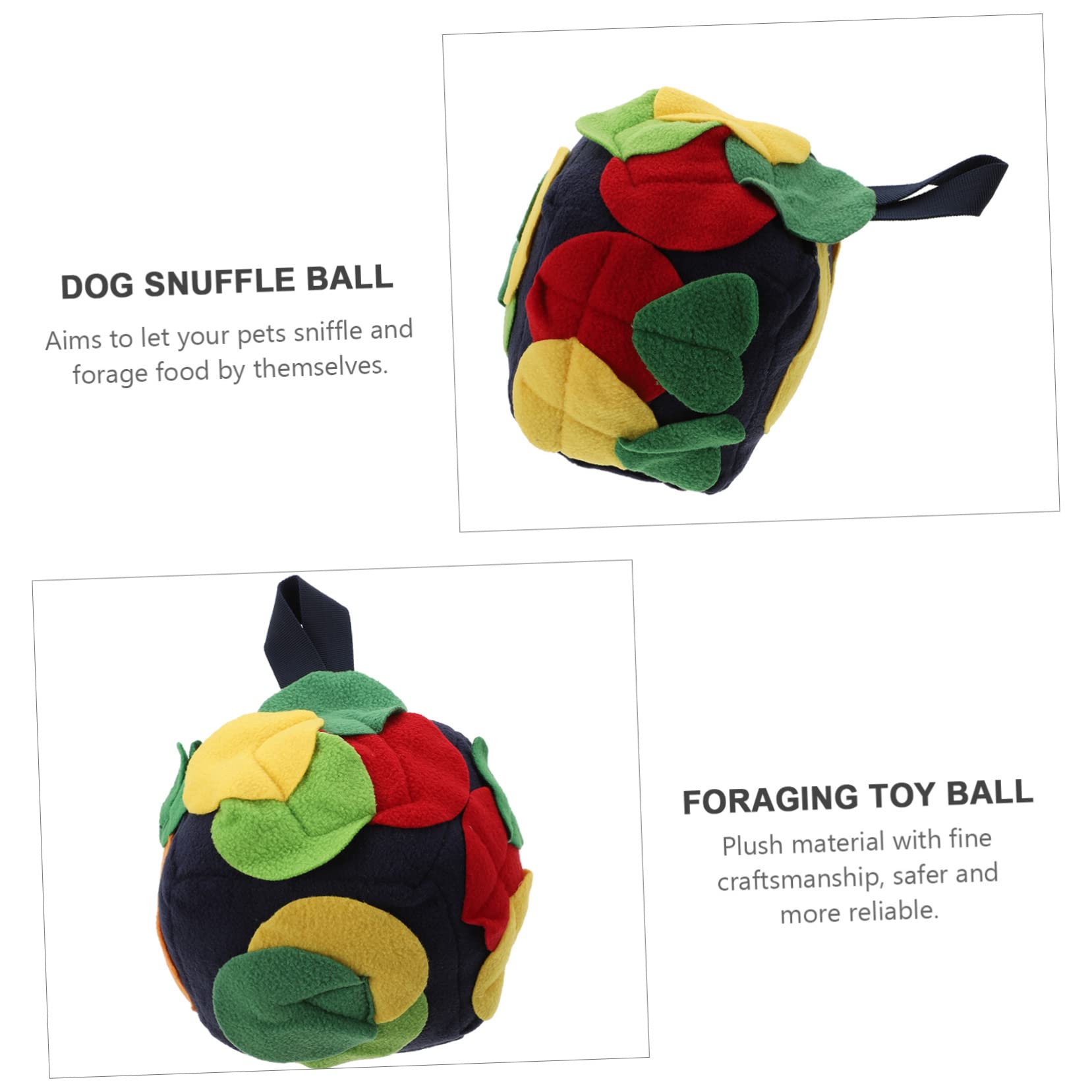 FRCOLOR 3 Stück Interaktives Hundespielzeug Snuffle Pet Supplies Futterspender Futtersuchspielzeug Hundetraining Und Lustige Futtermatte