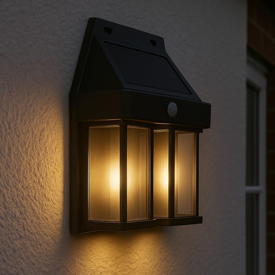 Gardenkraft Solar Wall Light With Motion Sensor from B&Q