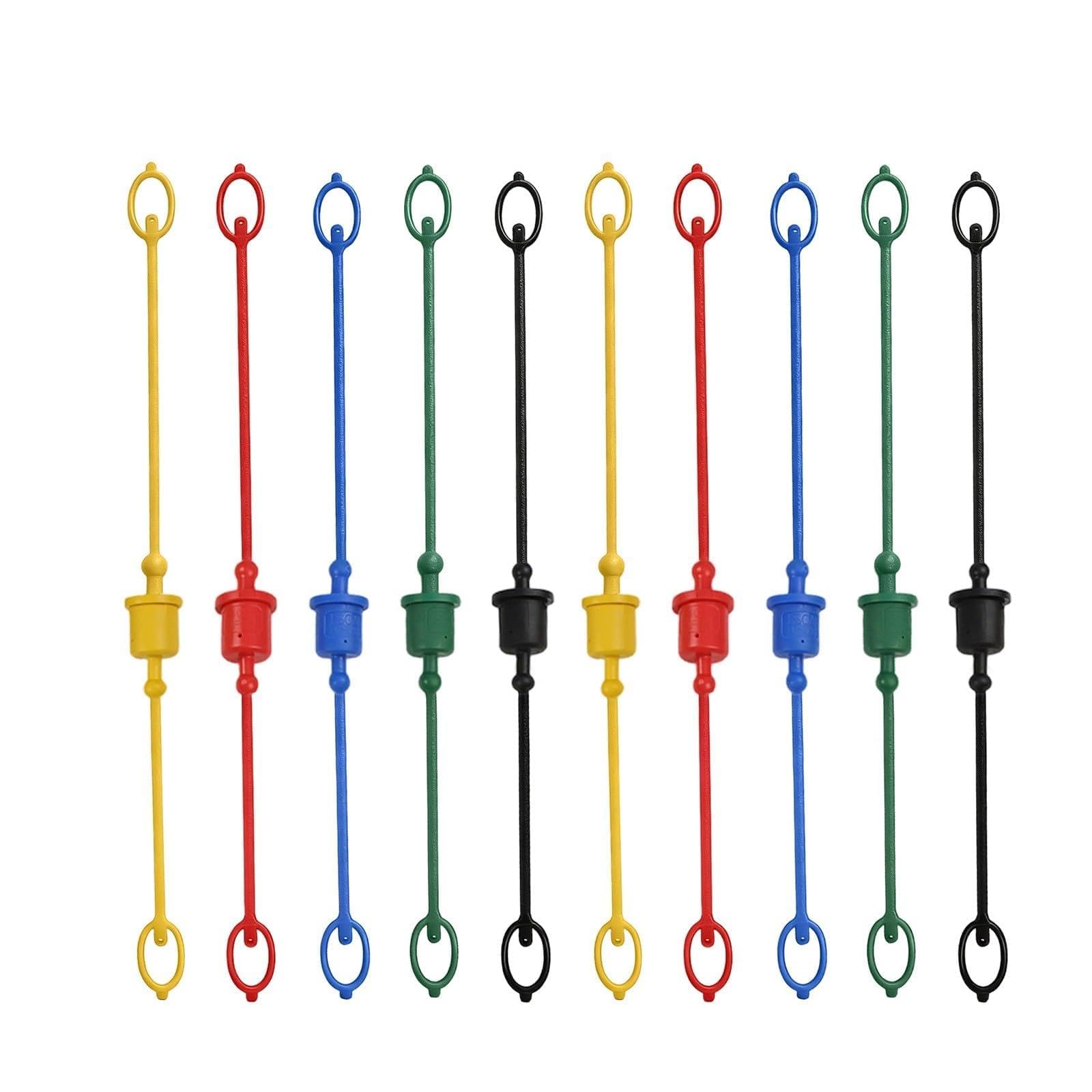 Set di tappi antipolvere idraulici a connessione rapida da 1/2 pollici a faccia piatta ISO5675 coperture protettive in plastica per trattore escavatore caricatore