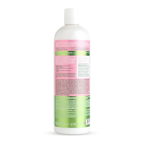 Miniatura 2 de ORS Aceite de oliva Curlshow Curl Style Leche infundida con colágeno y aceite de aguacate para mayor resistencia y longitud (16.0 oz)